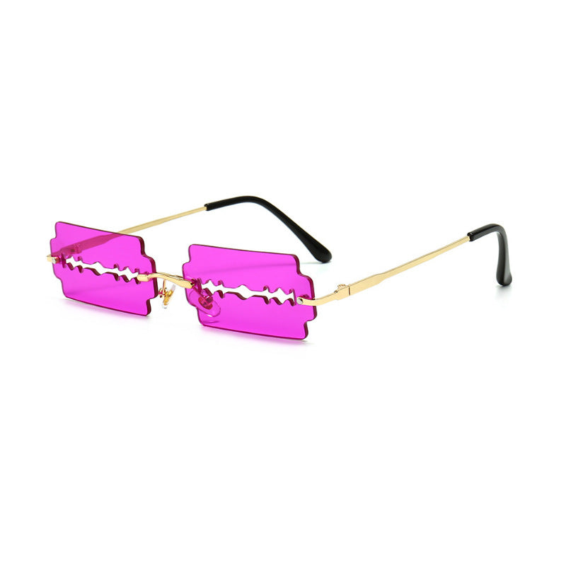 Women's Fashion Sunglasses — Hollow Blade Style, UV400 Protection