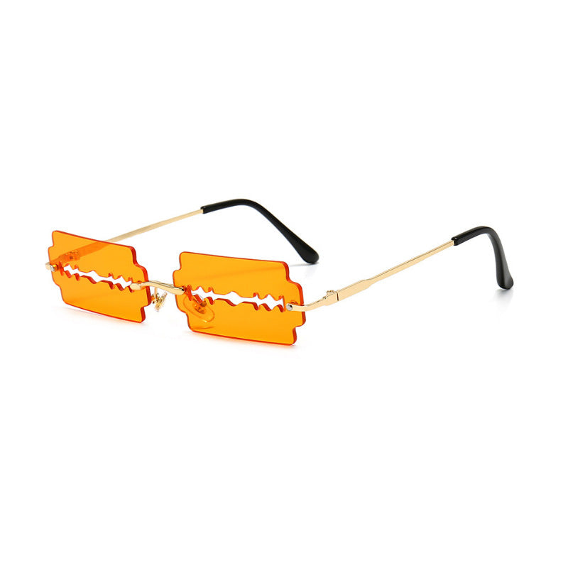 Women's Fashion Sunglasses — Hollow Blade Style, UV400 Protection