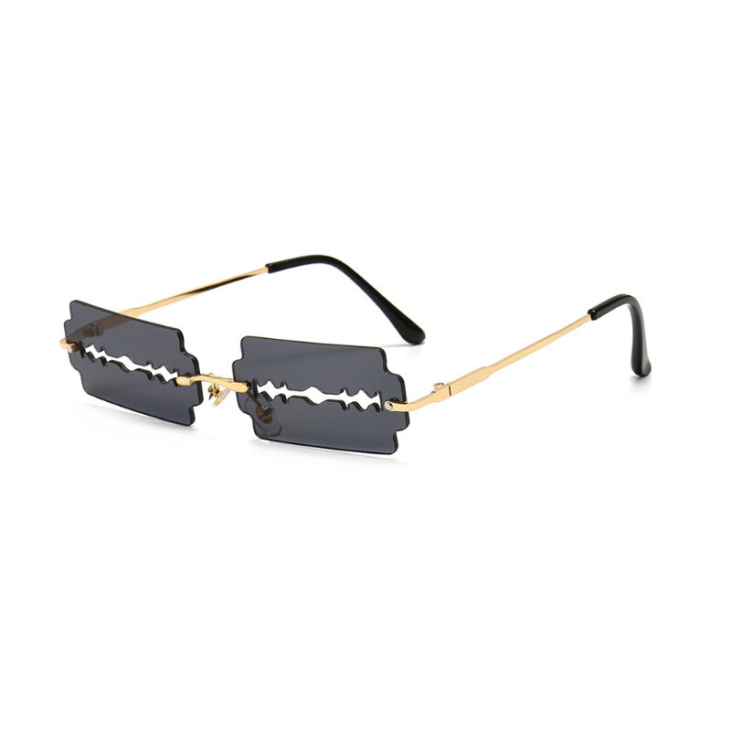 Women's Fashion Sunglasses — Hollow Blade Style, UV400 Protection