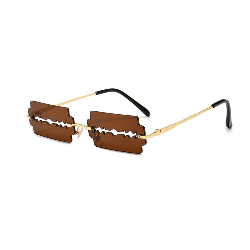 Women's Fashion Sunglasses — Hollow Blade Style, UV400 Protection